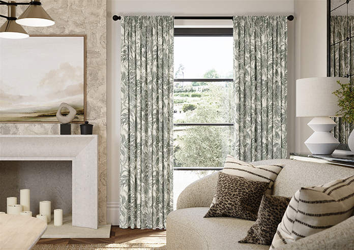 Maui, Green Ink - Made to Measure Curtains - Image 3